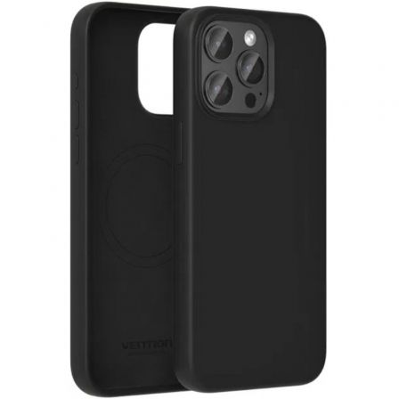 Vention Funda de Silicona Líquida con MagSafe para iPhone 15, Negro Vention Funda de Silicona Líquida con MagSafe para iPhone 15, Negro
